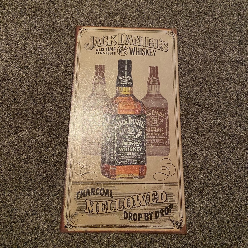 Jack Daniels Metal Wall Art